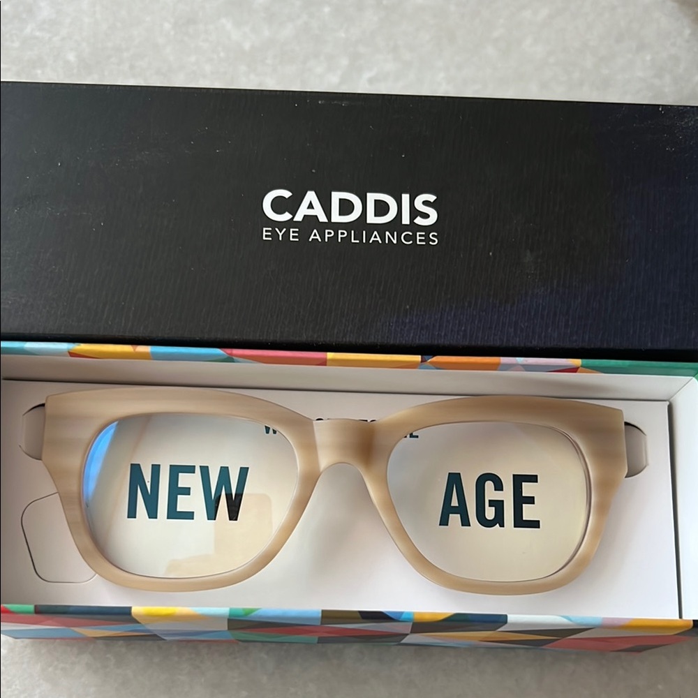 Caddis Readers Matte Bone Glasses